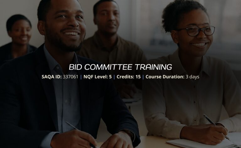 Bid Committee Training
